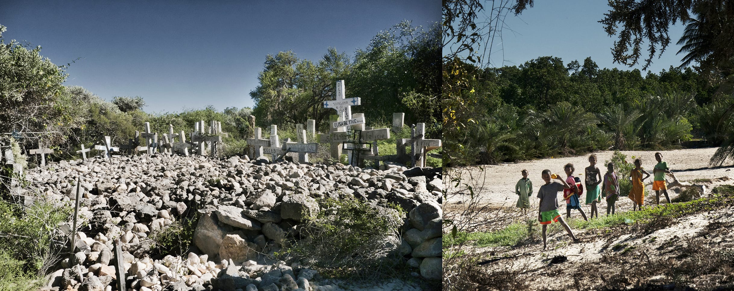 Cruces y piedras